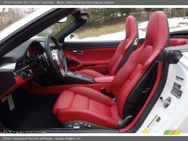 Front Seat of 2014 911 Turbo S Cabriolet