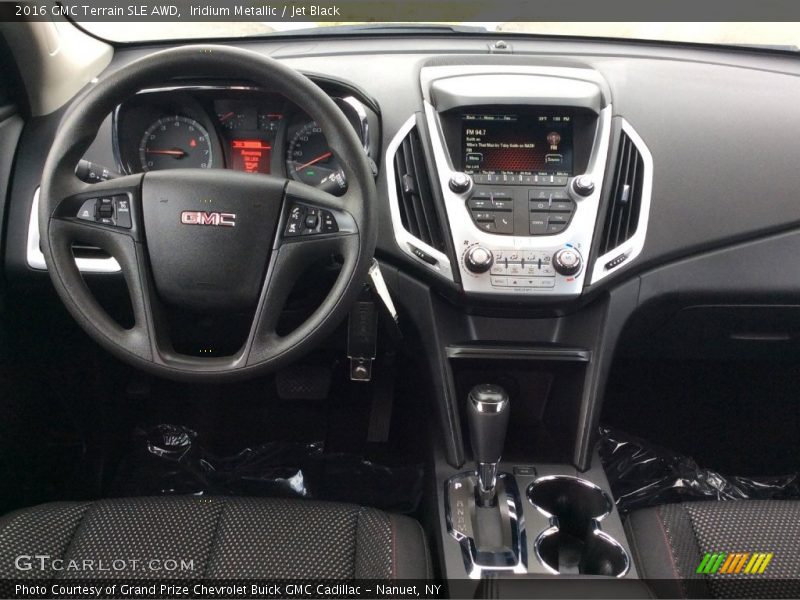 Iridium Metallic / Jet Black 2016 GMC Terrain SLE AWD