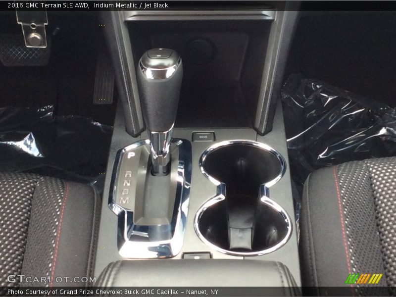 Iridium Metallic / Jet Black 2016 GMC Terrain SLE AWD
