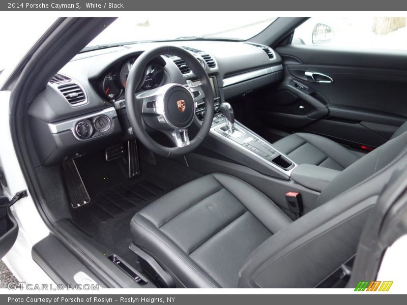  2014 Cayman S Black Interior