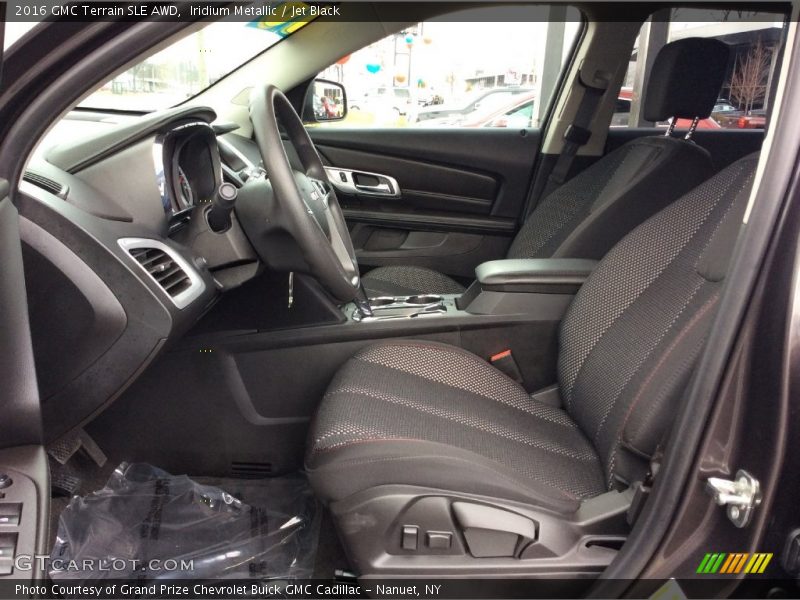Iridium Metallic / Jet Black 2016 GMC Terrain SLE AWD