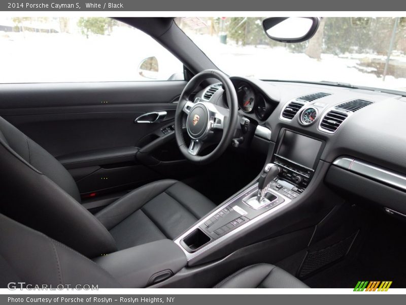 White / Black 2014 Porsche Cayman S