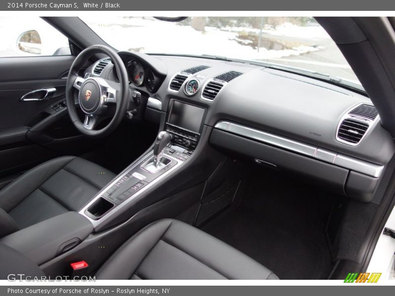 White / Black 2014 Porsche Cayman S