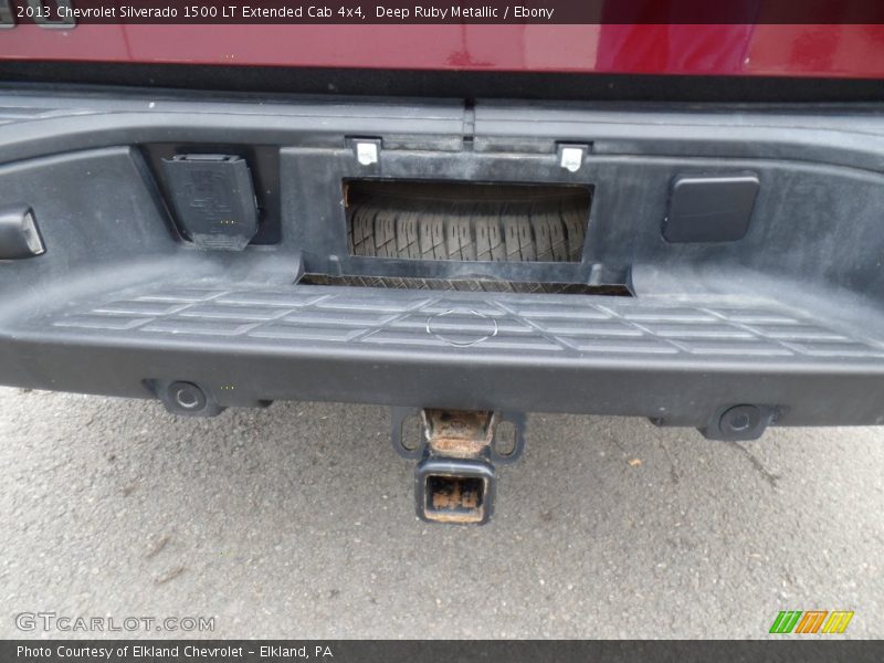 Deep Ruby Metallic / Ebony 2013 Chevrolet Silverado 1500 LT Extended Cab 4x4