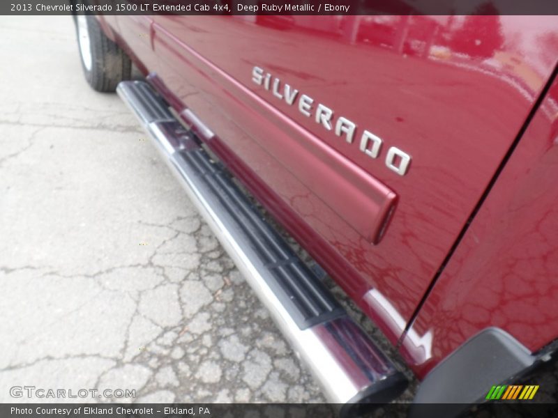 Deep Ruby Metallic / Ebony 2013 Chevrolet Silverado 1500 LT Extended Cab 4x4