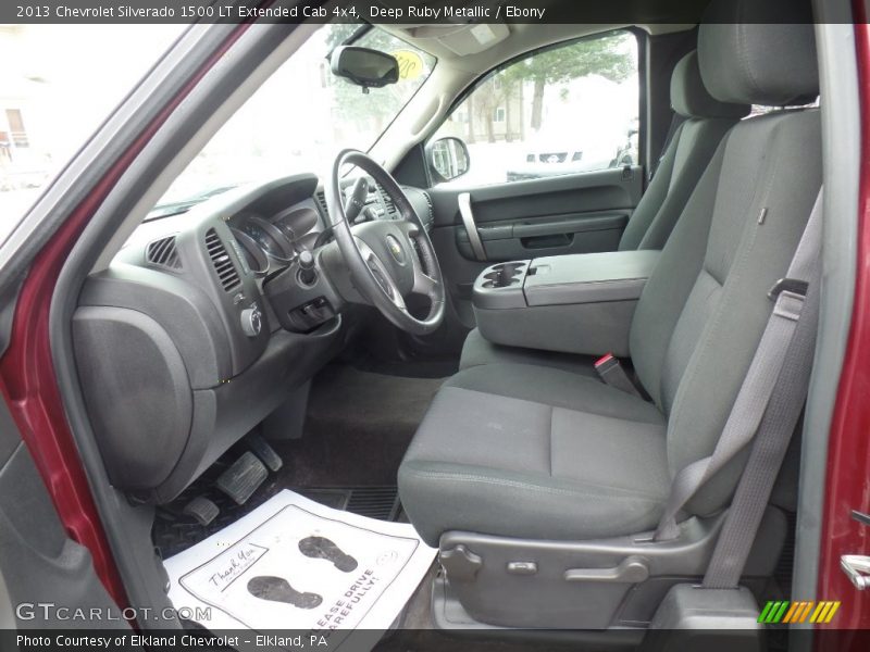 Deep Ruby Metallic / Ebony 2013 Chevrolet Silverado 1500 LT Extended Cab 4x4