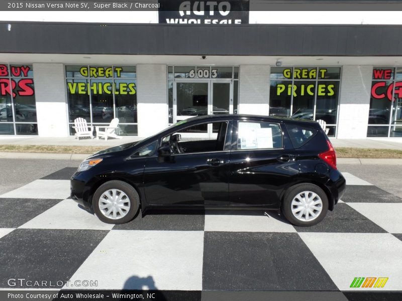 Super Black / Charcoal 2015 Nissan Versa Note SV