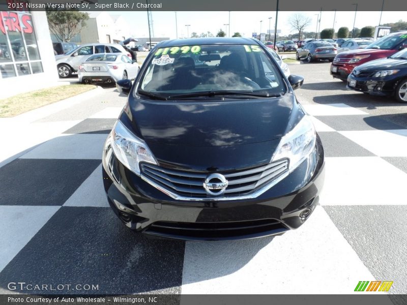 Super Black / Charcoal 2015 Nissan Versa Note SV