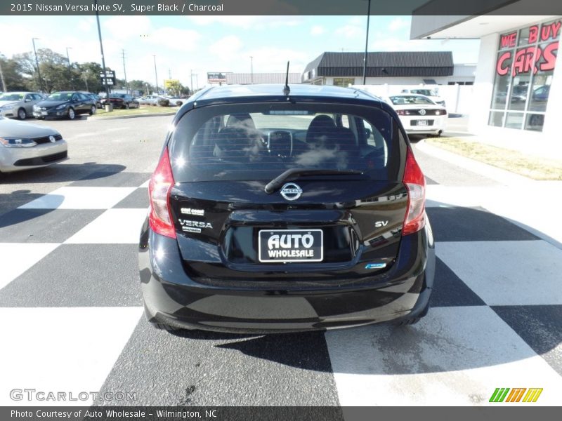 Super Black / Charcoal 2015 Nissan Versa Note SV