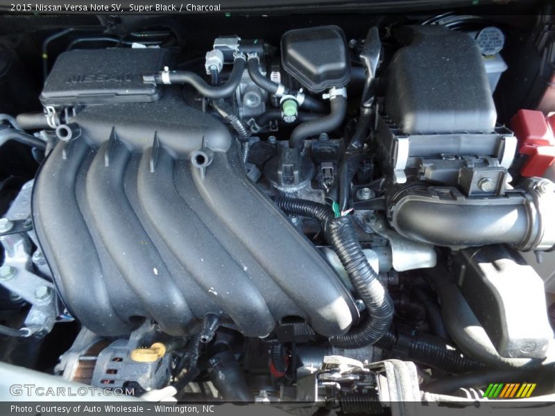 Super Black / Charcoal 2015 Nissan Versa Note SV