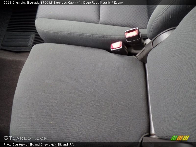 Deep Ruby Metallic / Ebony 2013 Chevrolet Silverado 1500 LT Extended Cab 4x4