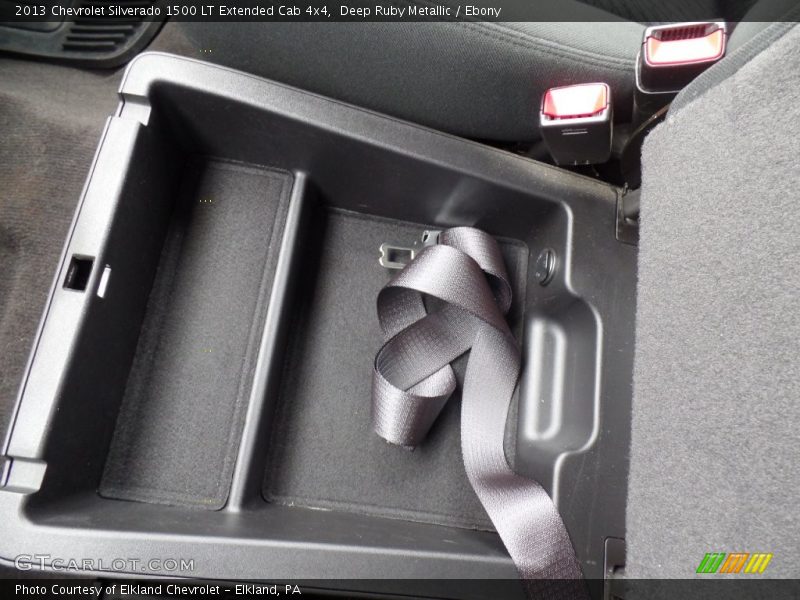 Deep Ruby Metallic / Ebony 2013 Chevrolet Silverado 1500 LT Extended Cab 4x4