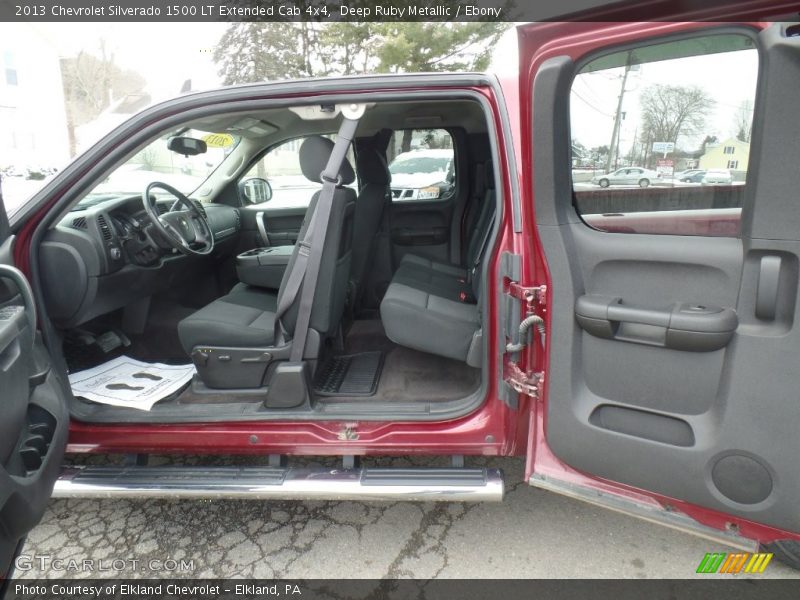 Deep Ruby Metallic / Ebony 2013 Chevrolet Silverado 1500 LT Extended Cab 4x4