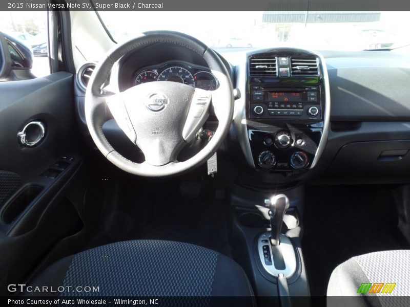 Super Black / Charcoal 2015 Nissan Versa Note SV