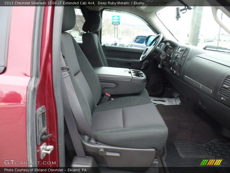 Deep Ruby Metallic / Ebony 2013 Chevrolet Silverado 1500 LT Extended Cab 4x4