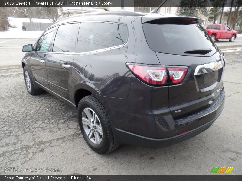 Tungsten Metallic / Ebony 2015 Chevrolet Traverse LT AWD