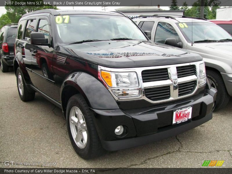 Black / Dark Slate Gray/Light Slate Gray 2007 Dodge Nitro SLT 4x4