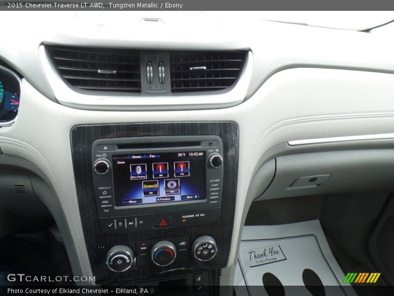 Tungsten Metallic / Ebony 2015 Chevrolet Traverse LT AWD