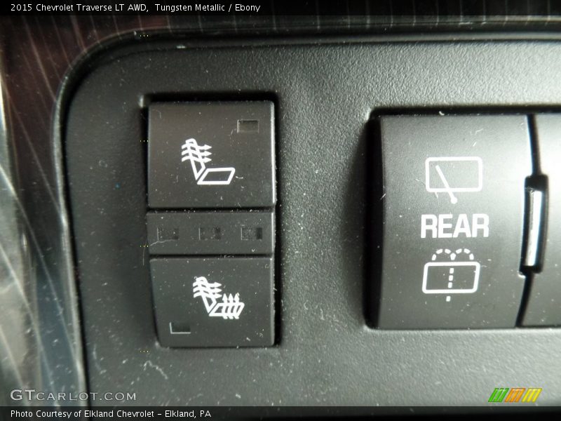 Tungsten Metallic / Ebony 2015 Chevrolet Traverse LT AWD