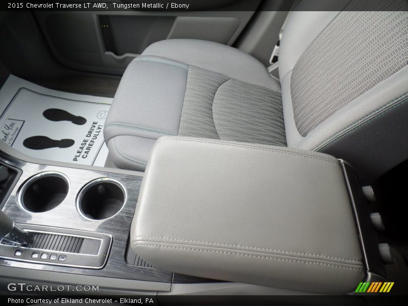 Tungsten Metallic / Ebony 2015 Chevrolet Traverse LT AWD