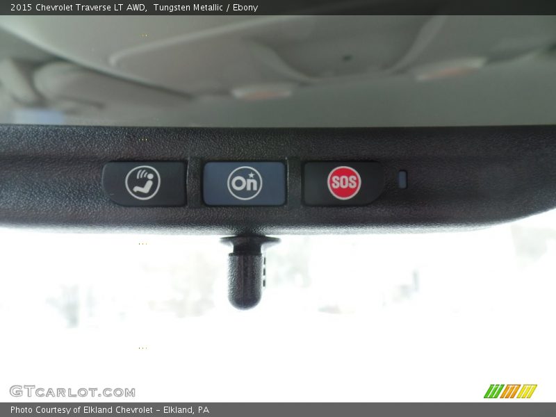 Tungsten Metallic / Ebony 2015 Chevrolet Traverse LT AWD