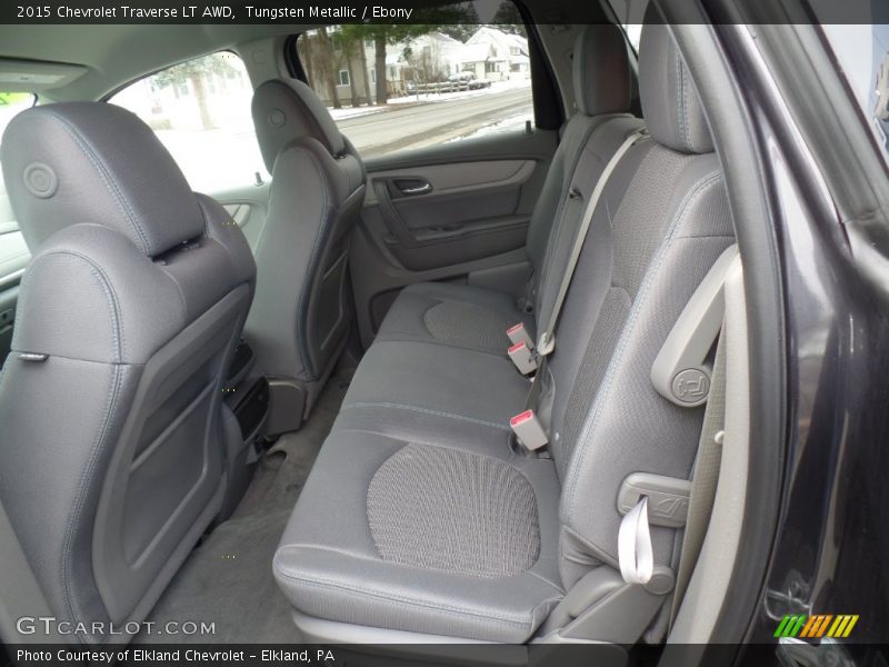 Tungsten Metallic / Ebony 2015 Chevrolet Traverse LT AWD