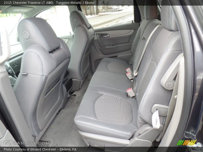Tungsten Metallic / Ebony 2015 Chevrolet Traverse LT AWD