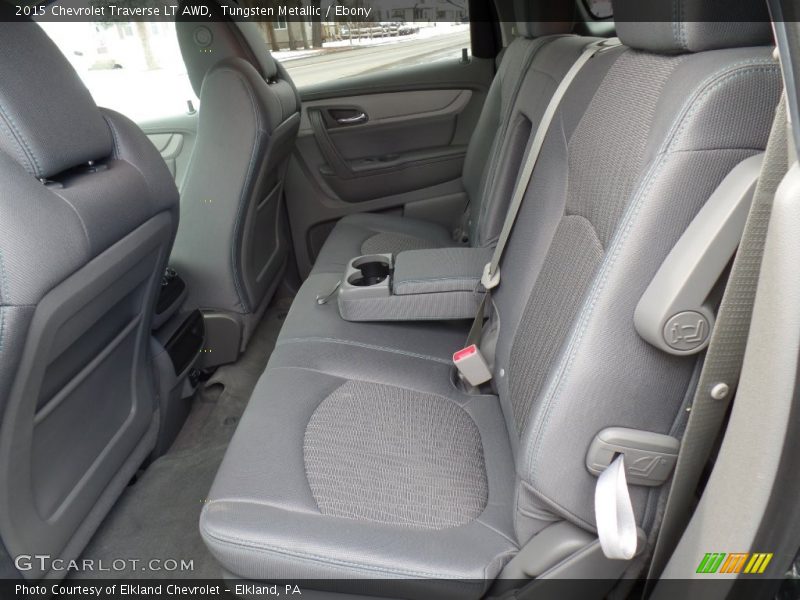 Tungsten Metallic / Ebony 2015 Chevrolet Traverse LT AWD