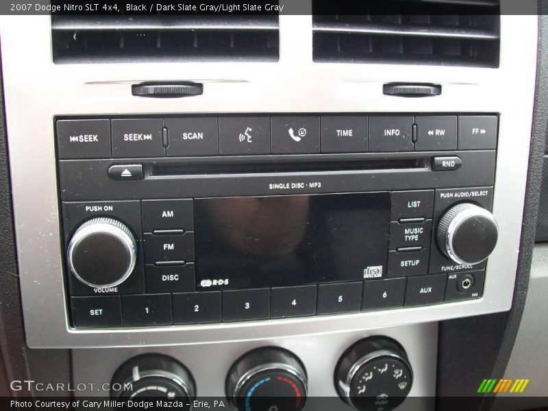 Black / Dark Slate Gray/Light Slate Gray 2007 Dodge Nitro SLT 4x4
