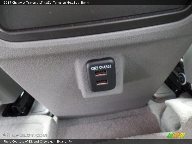 Tungsten Metallic / Ebony 2015 Chevrolet Traverse LT AWD