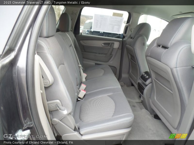 Tungsten Metallic / Ebony 2015 Chevrolet Traverse LT AWD