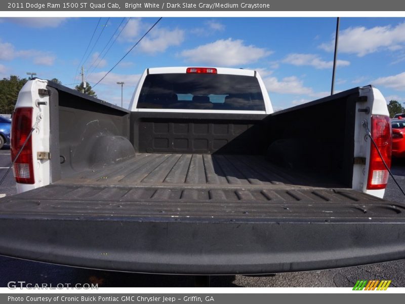 Bright White / Dark Slate Gray/Medium Graystone 2011 Dodge Ram 1500 ST Quad Cab