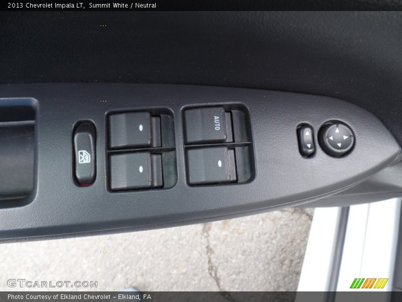 Summit White / Neutral 2013 Chevrolet Impala LT