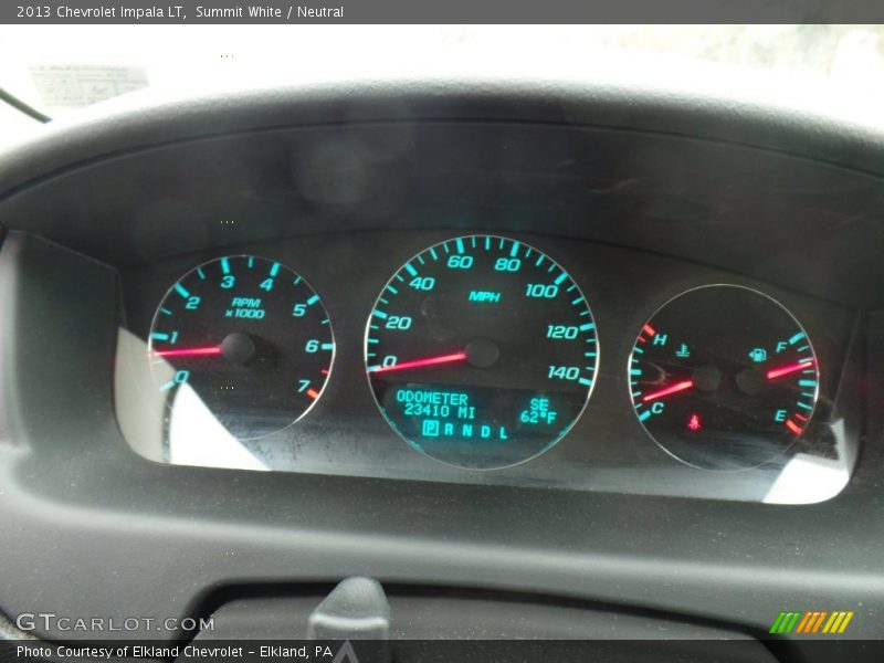 Summit White / Neutral 2013 Chevrolet Impala LT
