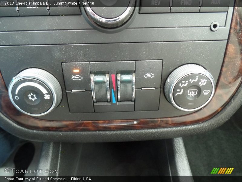 Summit White / Neutral 2013 Chevrolet Impala LT