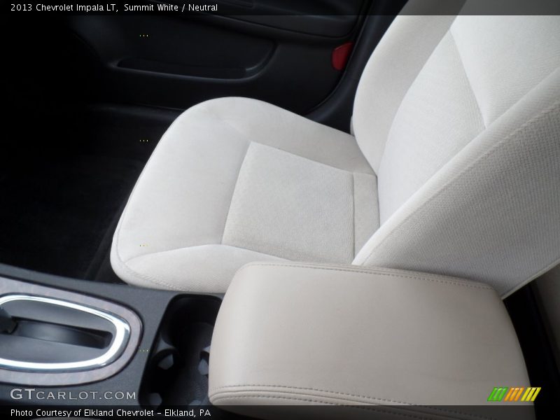 Summit White / Neutral 2013 Chevrolet Impala LT