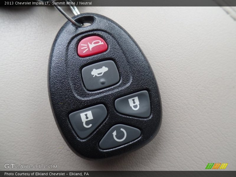 Summit White / Neutral 2013 Chevrolet Impala LT