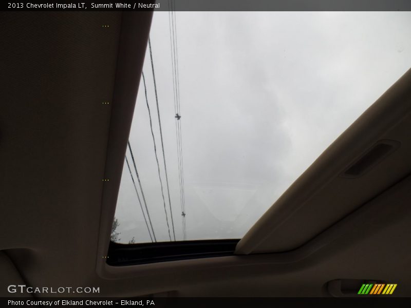 Summit White / Neutral 2013 Chevrolet Impala LT