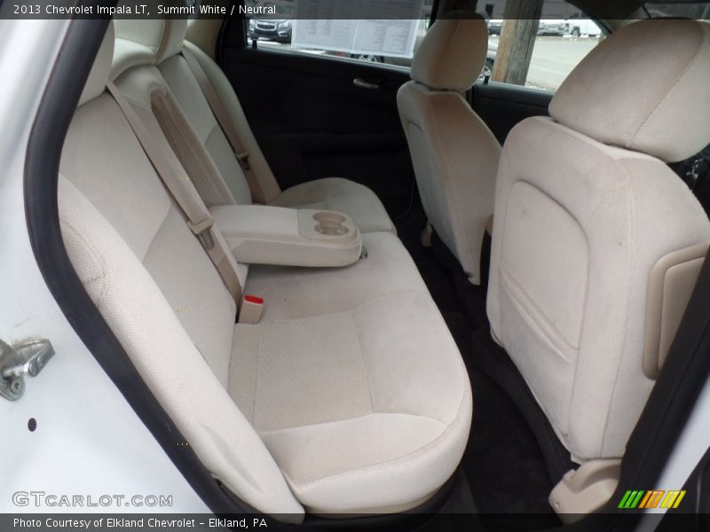 Summit White / Neutral 2013 Chevrolet Impala LT