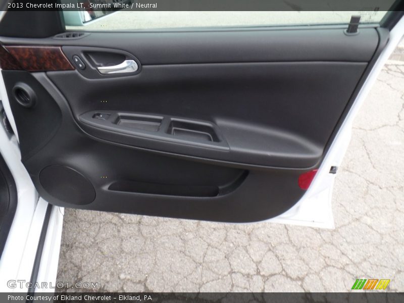 Summit White / Neutral 2013 Chevrolet Impala LT