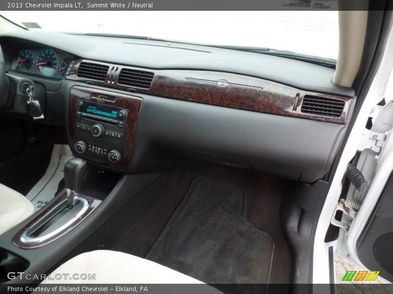 Summit White / Neutral 2013 Chevrolet Impala LT