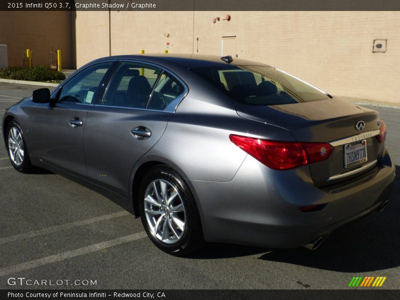 Graphite Shadow / Graphite 2015 Infiniti Q50 3.7