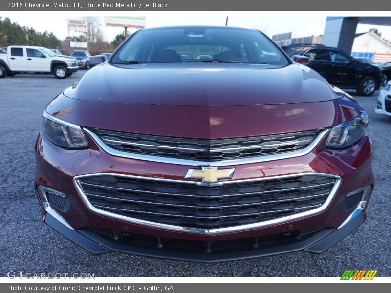 Butte Red Metallic / Jet Black 2016 Chevrolet Malibu LT