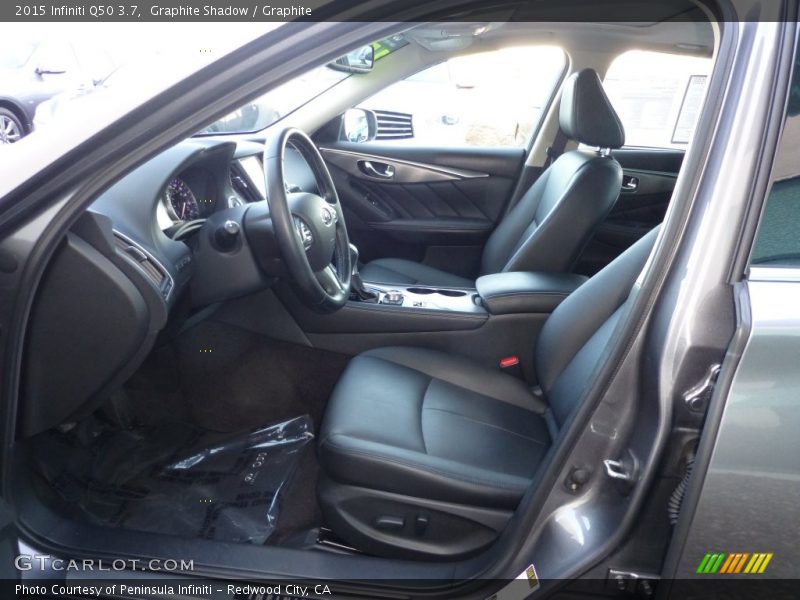 Graphite Shadow / Graphite 2015 Infiniti Q50 3.7