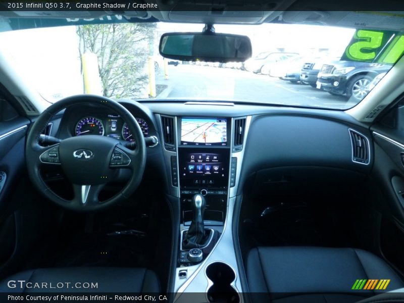 Graphite Shadow / Graphite 2015 Infiniti Q50 3.7