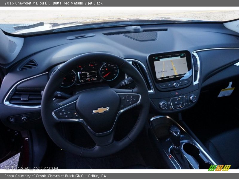 Butte Red Metallic / Jet Black 2016 Chevrolet Malibu LT