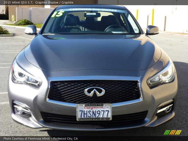 Graphite Shadow / Graphite 2015 Infiniti Q50 3.7