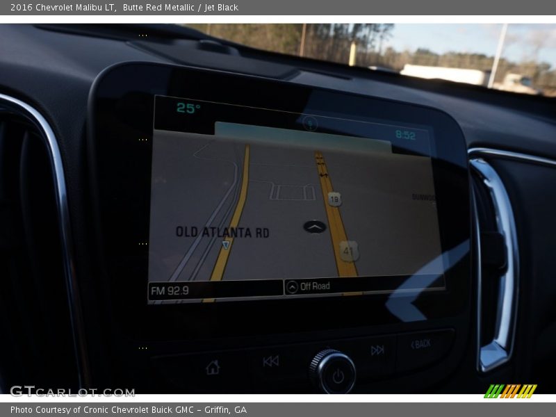 Butte Red Metallic / Jet Black 2016 Chevrolet Malibu LT