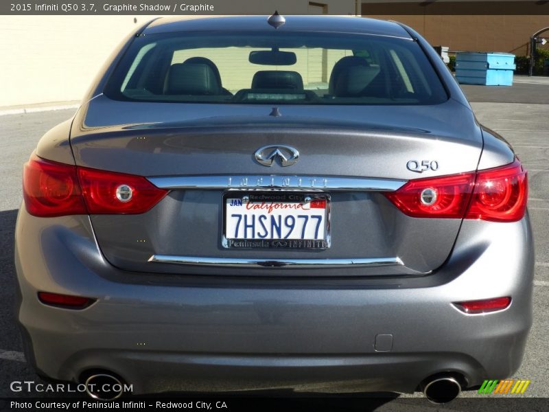 Graphite Shadow / Graphite 2015 Infiniti Q50 3.7