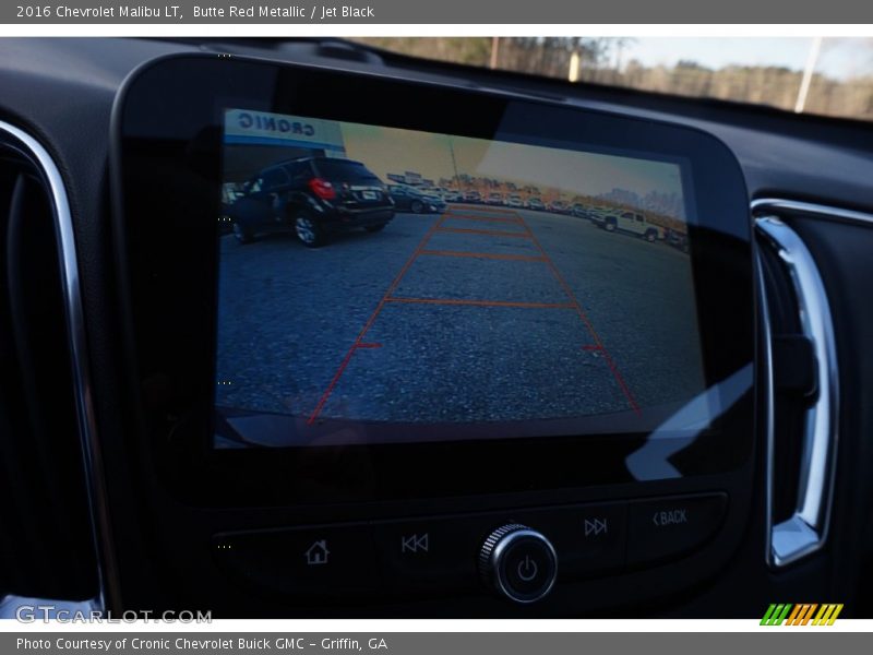 Butte Red Metallic / Jet Black 2016 Chevrolet Malibu LT
